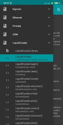 Arduino Library Reference android App screenshot 3