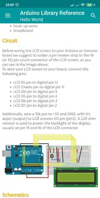 Arduino Library Reference android App screenshot 4