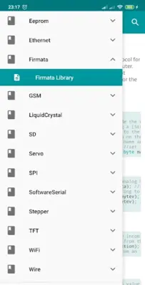 Arduino Library Reference android App screenshot 6